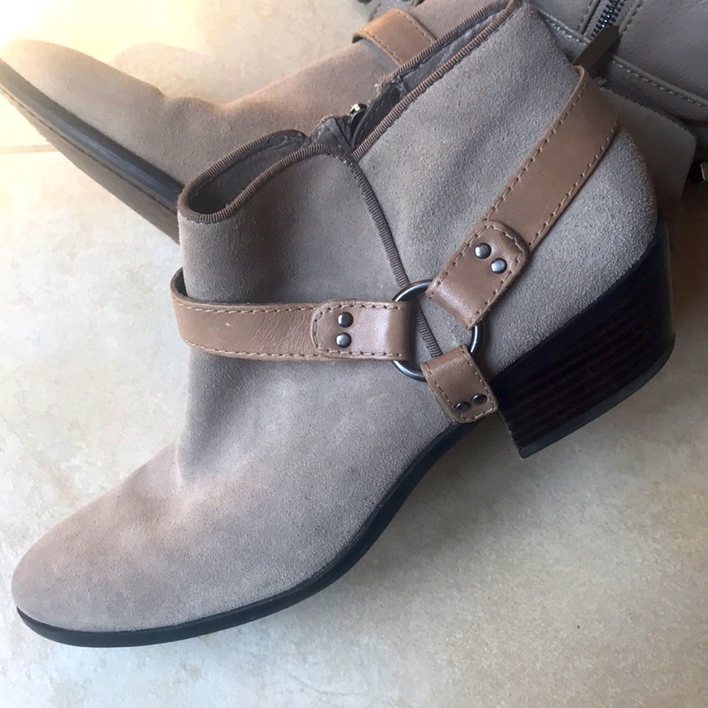 Sam Edelman suede boots.